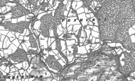 Old Map of Penhurst, 1897