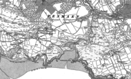 Old Map of Penmaen, 1896