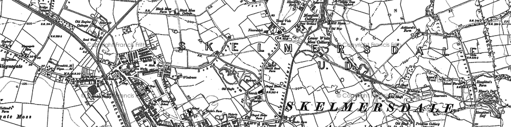 Old map of Pennylands in 1891