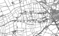 Old Map of Pentney, 1884