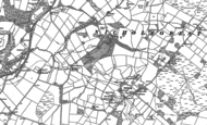 Old Map of Penton, 1899 - 1949