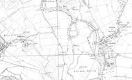 Old Map of Penton Hook, 1912 - 1913