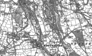 Old Map of Pentre Broughton, 1898 - 1910