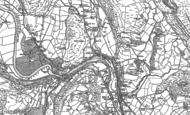 Old Map of Pentrefelin, 1898 - 1899