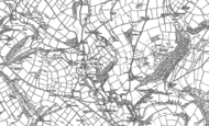 Old Map of Pentrellwyn, 1887 - 1904