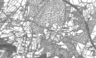 Old Map of Penwood, 1894 - 1938