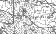 Old Map of Penyffordd, 1898