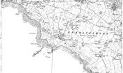Old Map of Perranuthnoe, 1906 - 1907
