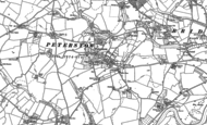 Old Map of Peterstow, 1887