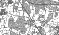 Old Map of Petts Wood, 1895