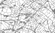 Old Map of Pickmere, 1897