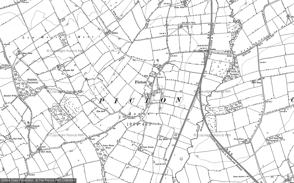 Old Map of Picton, 1893 in 1893