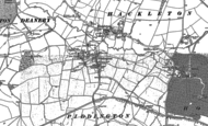 Old Map of Piddington, 1899
