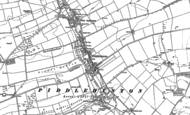 Old Map of Piddlehinton, 1887