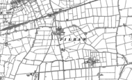 Old Map of Pilham, 1885