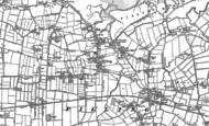 Old Map of Pilling, 1909 - 1930
