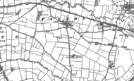 Old Map of Pilton, 1884 - 1902