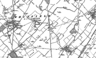 Old Map of Pineham, 1898