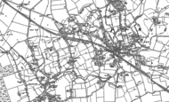Old Map of Pinner, 1894 - 1895