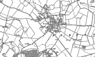 Old Map of Pirton, 1899