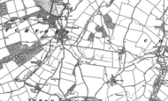 Old Map of Pitchford, 1882