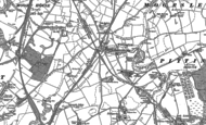 Old Map of Pittington, 1895