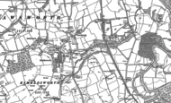Old Map of Plawsworth, 1895