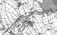 Old Map of Pleasley, 1897