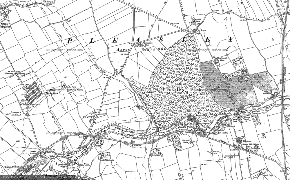 Pleasley Vale, 1884 - 1897