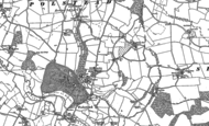 Old Map of Polstead, 1884 - 1885