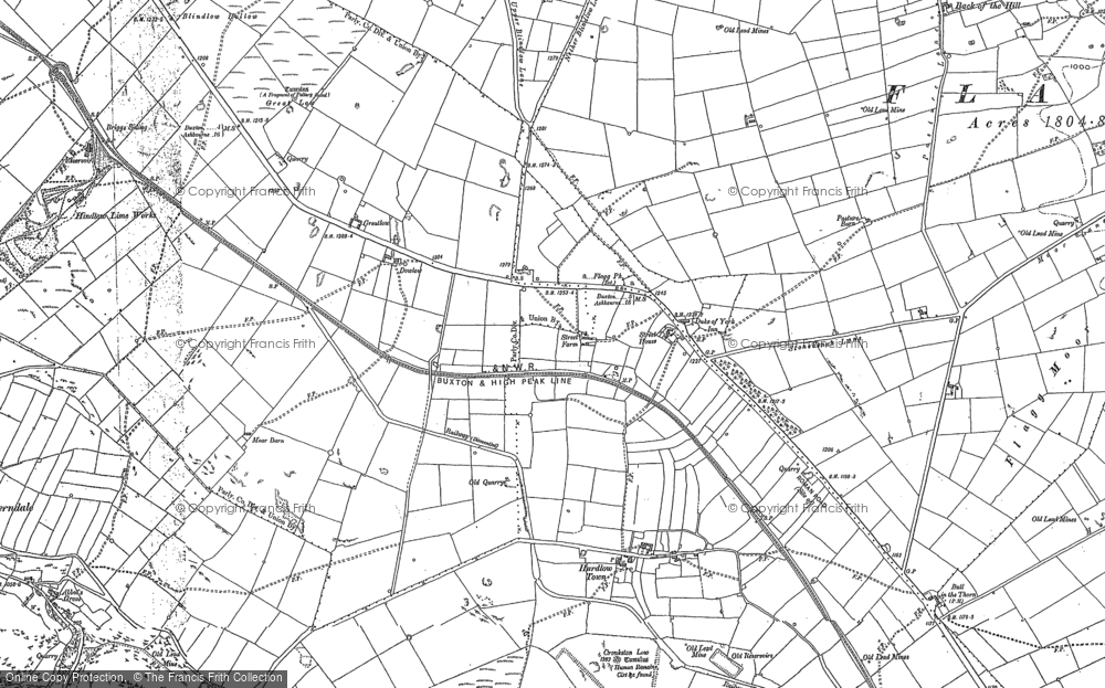 Old Map of Pomeroy, 1897 in 1897