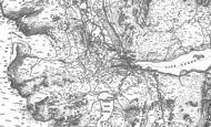 Old Map of Pont Pen-y-benglog, 1888