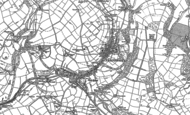 Old Map of Pont-Tyweli, 1887