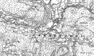 Old Map of Ponterwyd, 1886 - 1905
