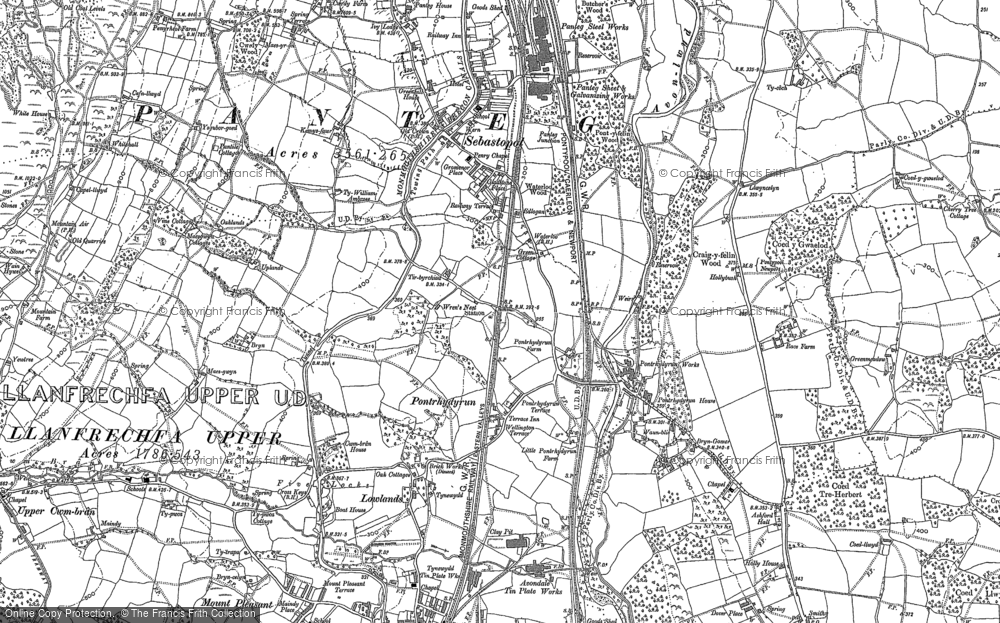 Pontrhydyrun, 1899 - 1900