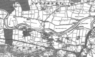Old Map of Pool, 1888 - 1891