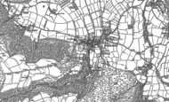 Old Map of Porlock, 1902