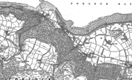 Old Map of Porlock Weir, 1902