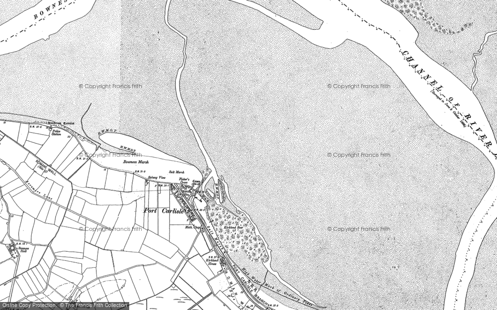 Old Map of Port Carlisle, 1899 - 1924 in 1899