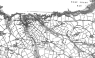 Old Map of Port Gaverne, 1880 - 1905