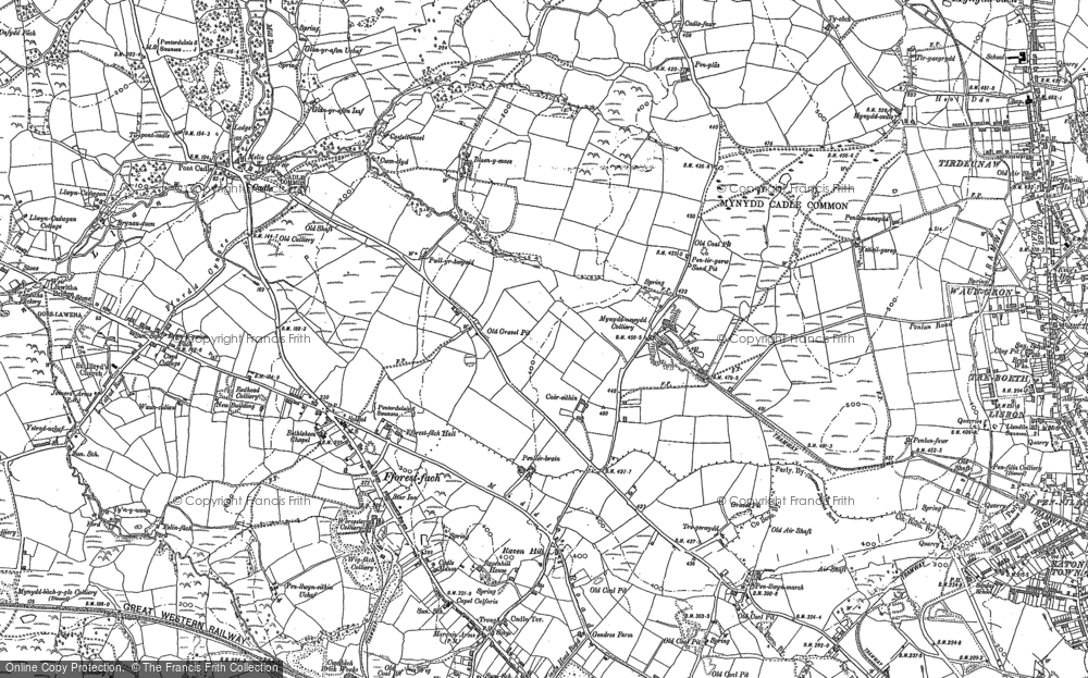 Old Map of Port Mead, 1897 - 1913 in 1897
