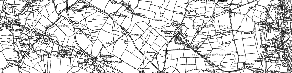Old map of Port Mead in 1897