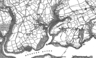 Old Map of Porth Navas, 1906