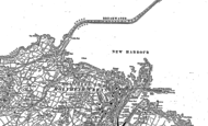 Old Map of Porth-y-felin, 1899