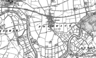 Old Map of Postwick, 1881