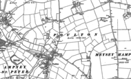 Old Map of Poulton, 1882