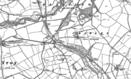 Old Map of Powburn, 1896 - 1897