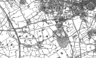 Old Map of Prenton, 1909