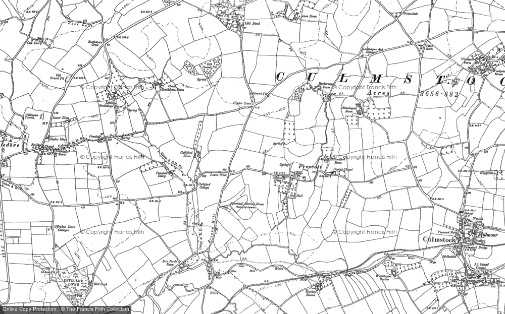 Old Map of Prescott, 1887 - 1903 in 1887