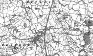 Old Map of Prestbury, 1896 - 1897